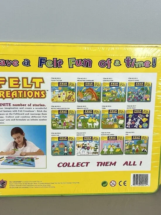 Felt Creations Hurricane Toys Princess Castle + Bicycle Scooter Fun New Sealed - Picture 16 of 16